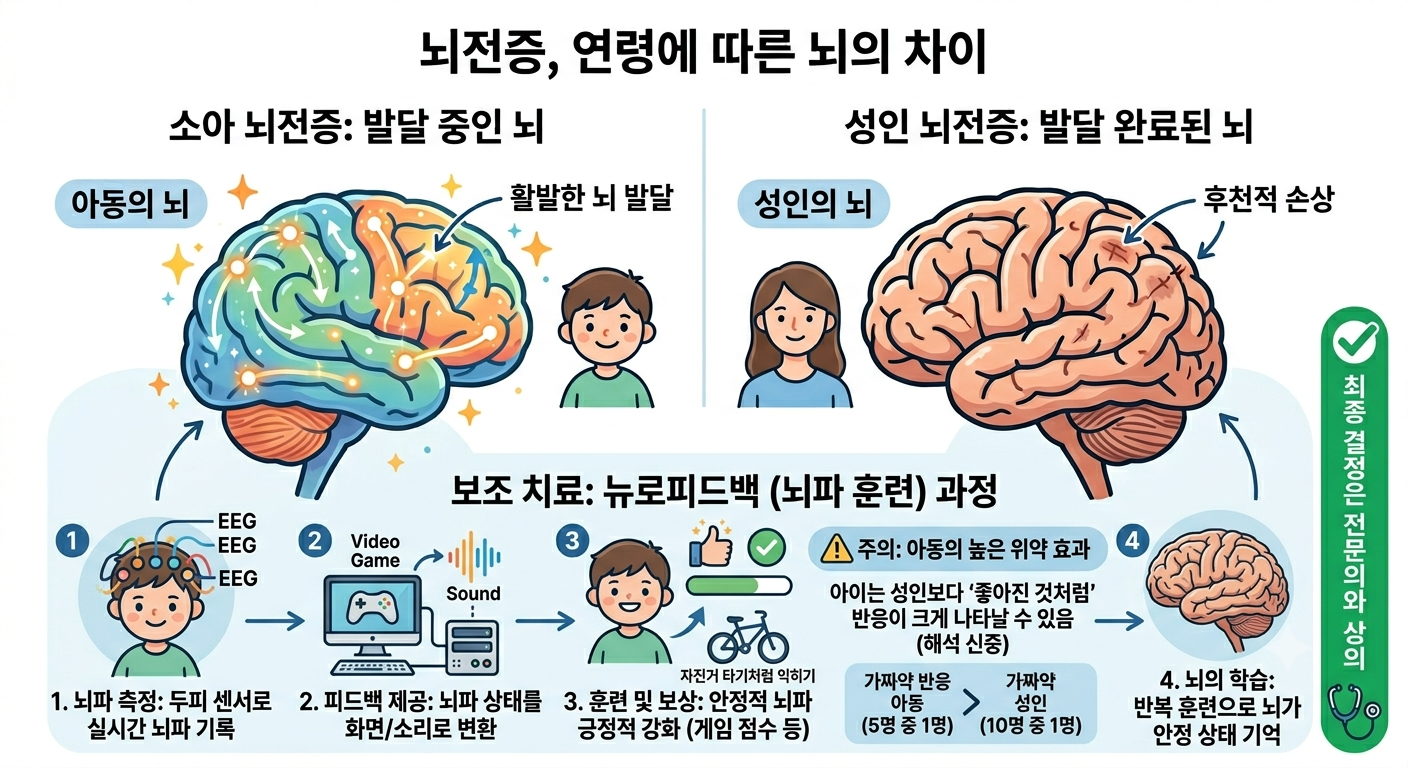뇌파 훈련 뉴로피드백 과정