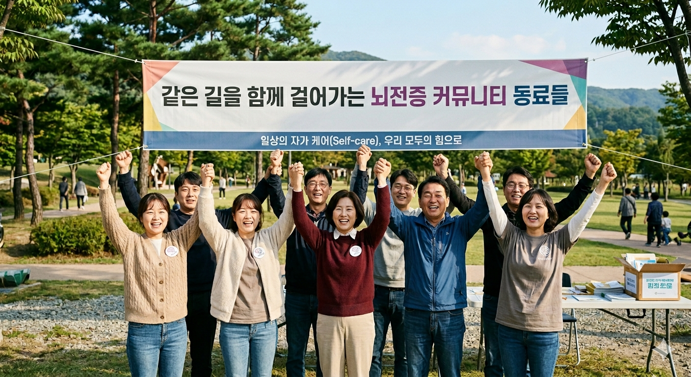 같은 길을 함께 걸어가는 뇌전증 커뮤니티 동료들