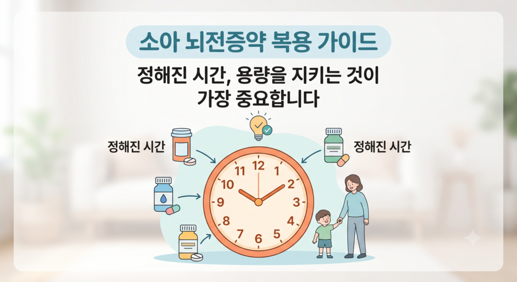 소아 뇌전증약 복용 가이드 대표 이미지 