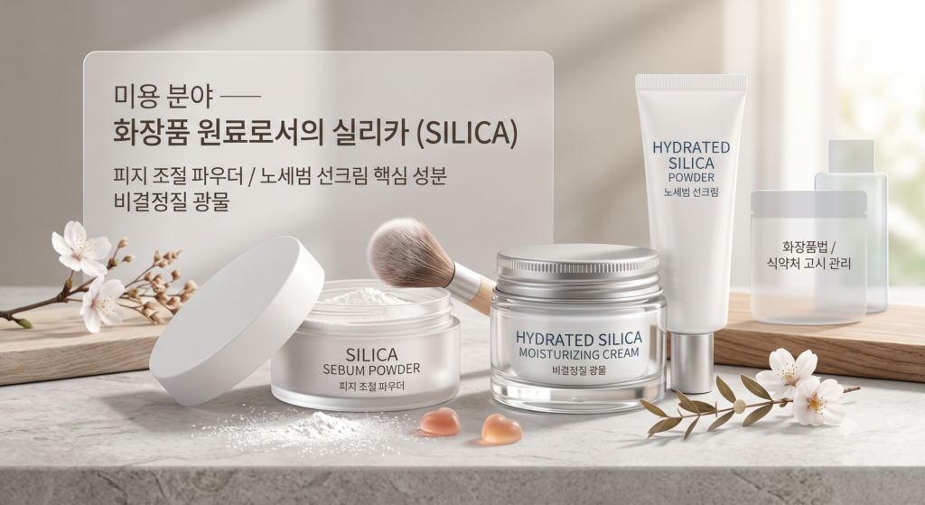 실리카 성분 화장품