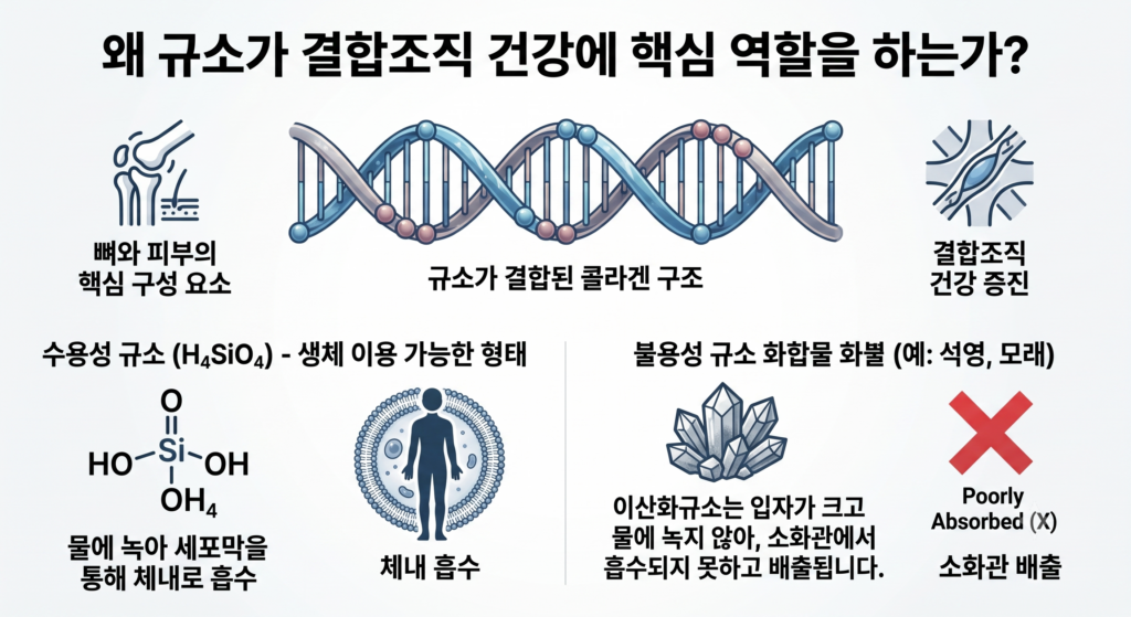수용성 규소 미네랄 구조